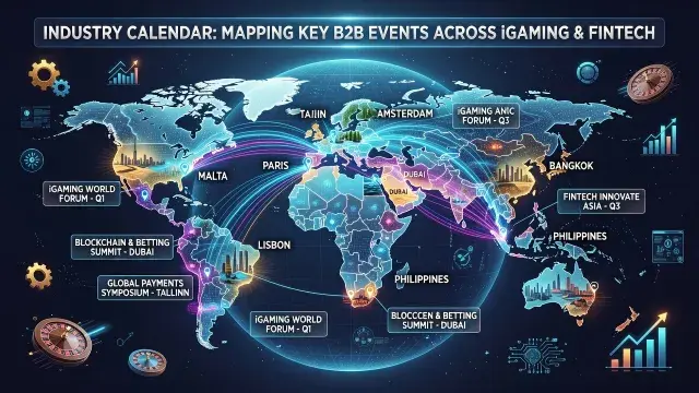 Industry Calendar Maps Key B2B Events Across iGaming and Fintech