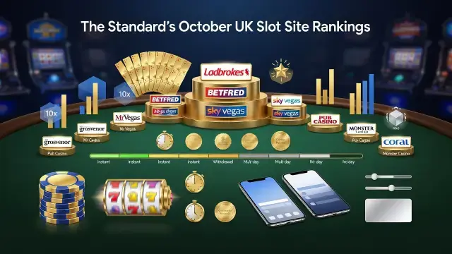 Standard's October Slot Site Rankings Put Ladbrokes Ahead of Rivals