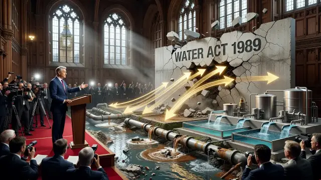 Government to Scrap Cap on Public Ownership of Water Firms