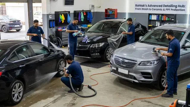 Rohtak's Car Detailing Market Moves Beyond Basic Washing