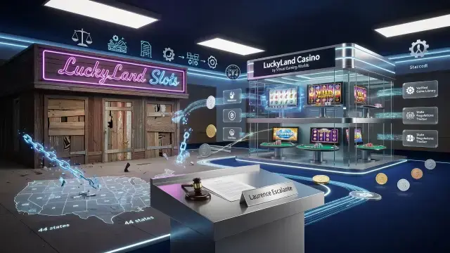 LuckyLand's Shutdown Reveals a Rebrand, Not a Retreat